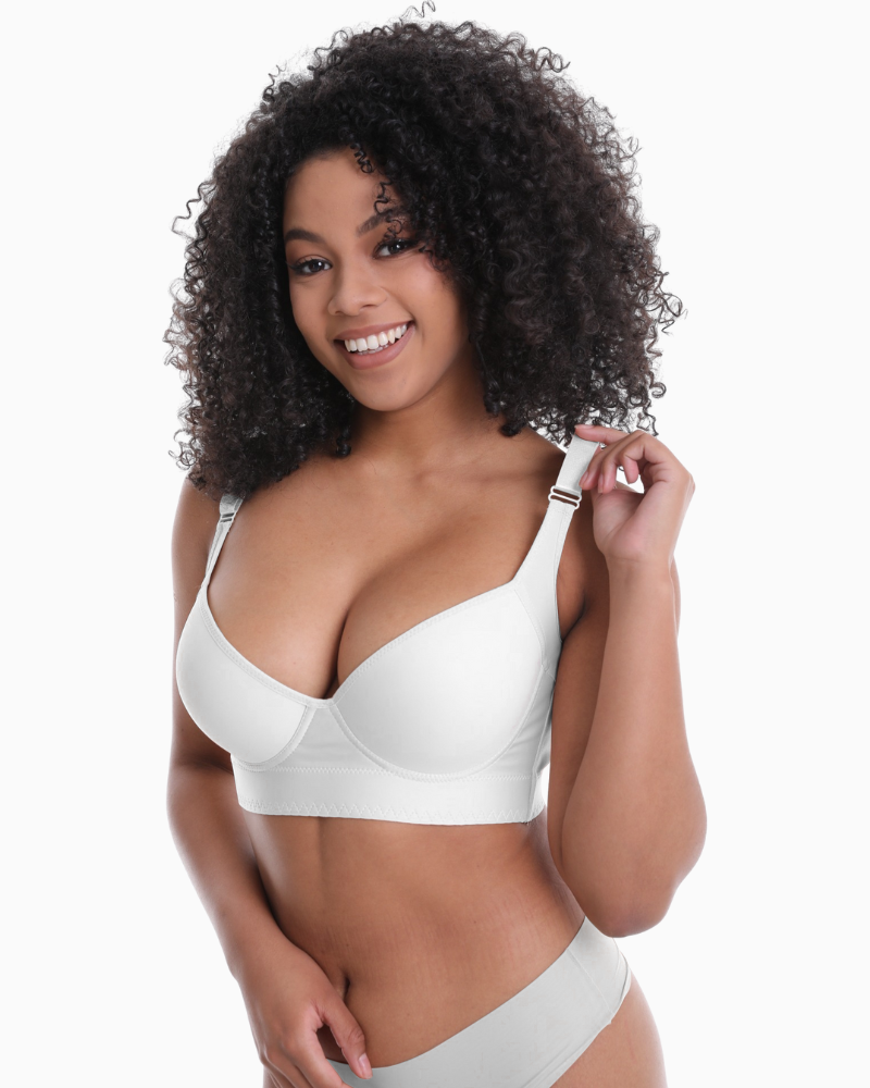 Pre-formed KPV shaping bra with smooth back™