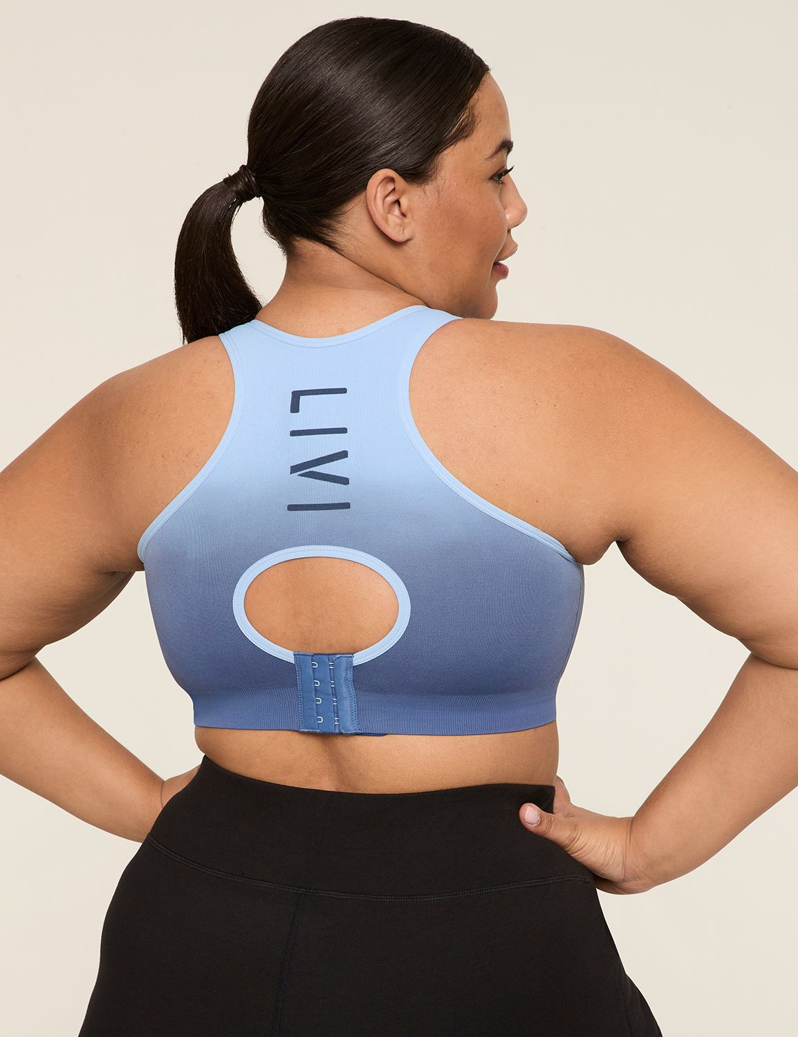 LIVI RT3 Wireless Seamless Sports Bra with Medium Impact