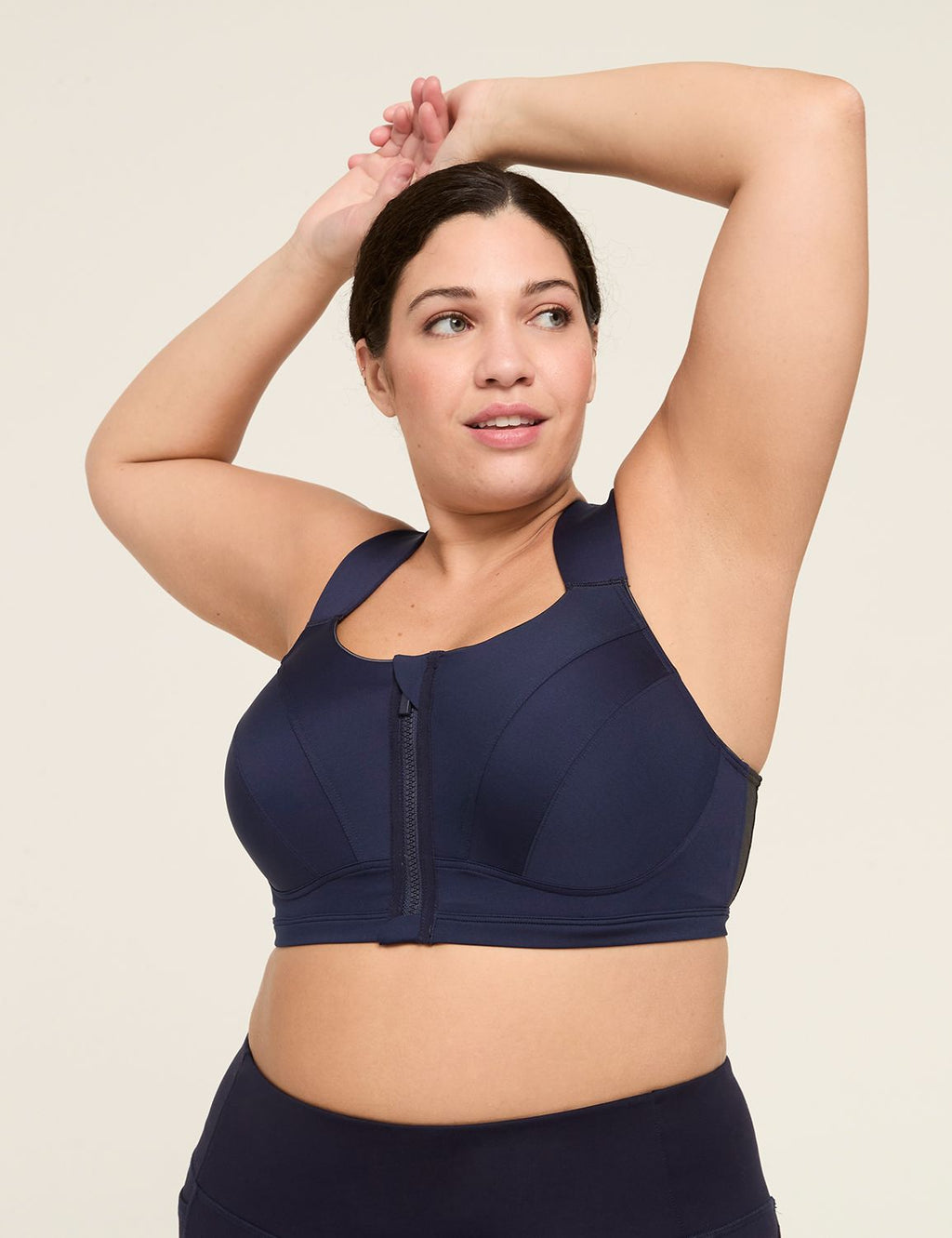 LIVI VIP Max Support Comfort Sports Bra with Zipper