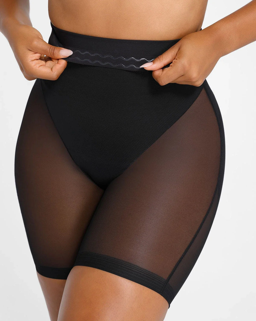 Be Yourself® MT1 - High waisted mid-thigh shorts