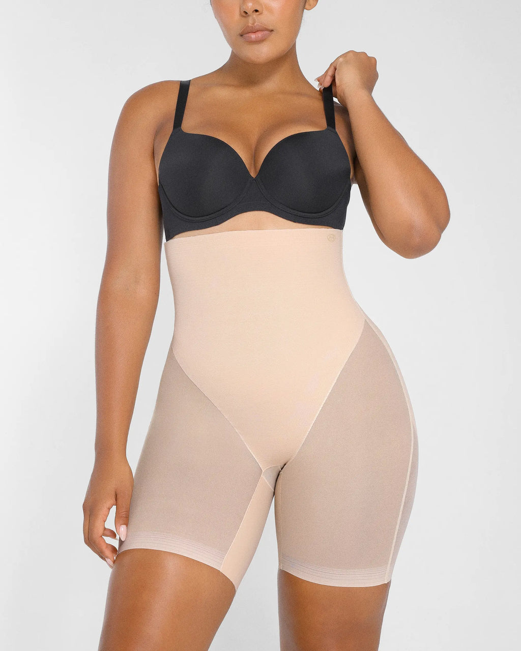 Be Yourself® MT1 - High waisted mid-thigh shorts