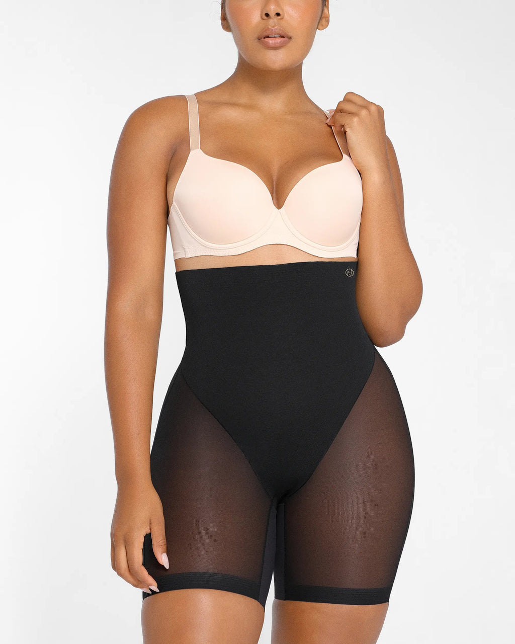 Be Yourself® MT1 - High waisted mid-thigh shorts