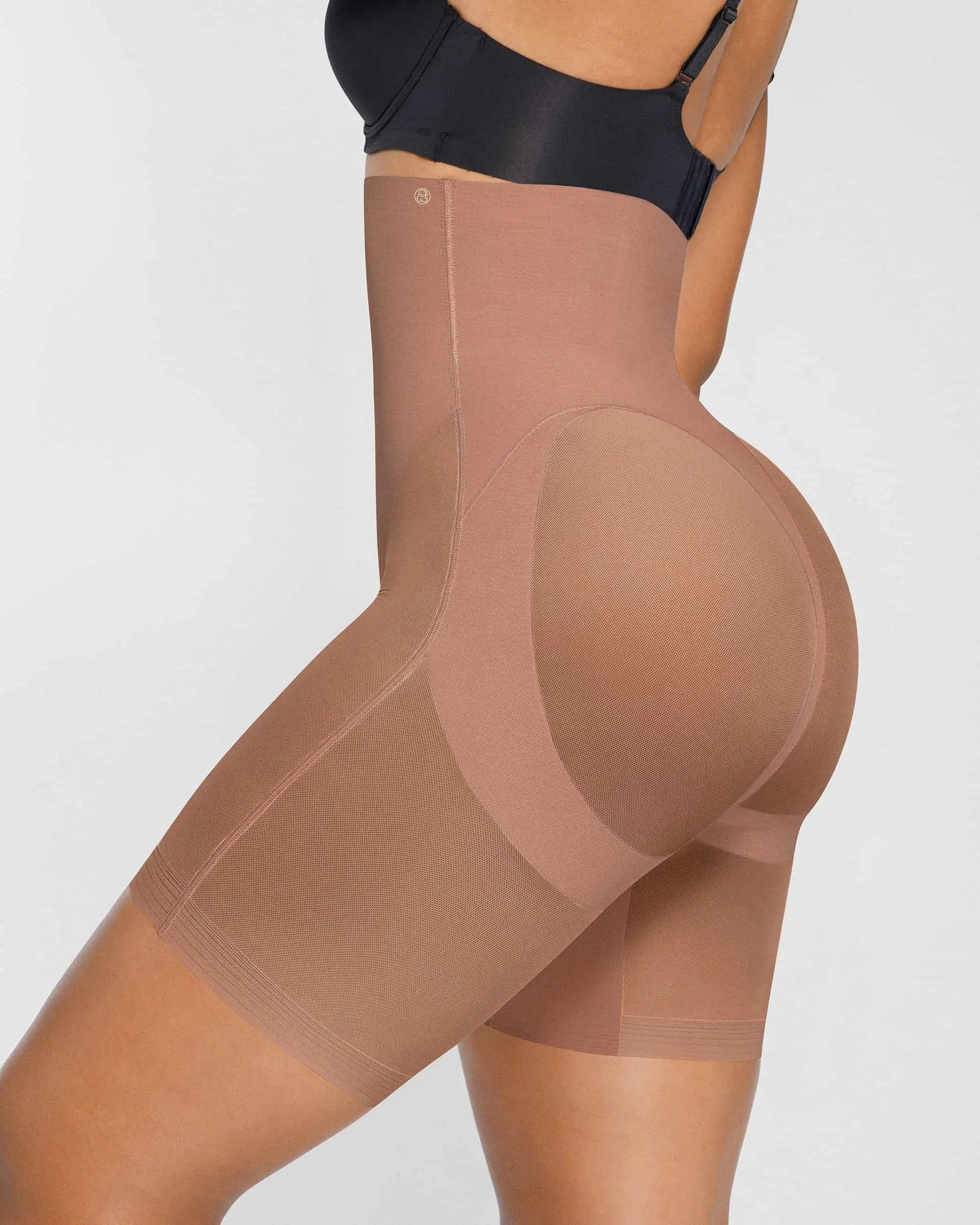 Be Yourself® MT1 - High waisted mid-thigh shorts