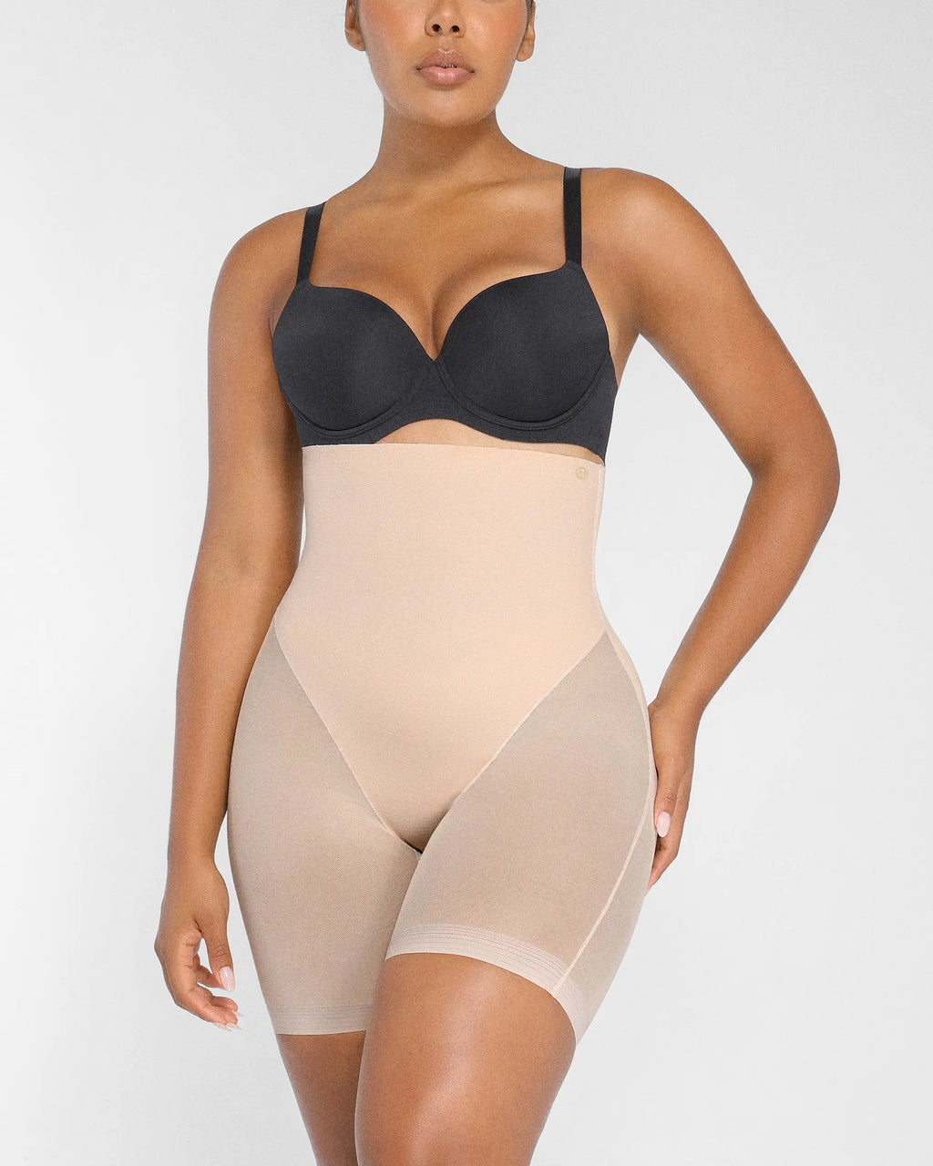 Be Yourself® MT1 - High waisted mid-thigh shorts