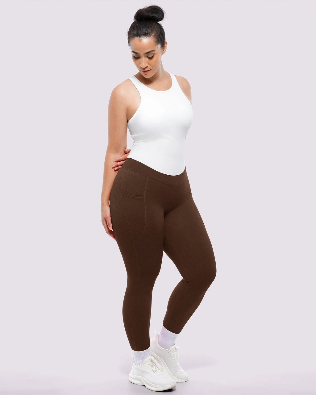 NeoSweat® Semaxslim® shaping leggings with high waist and side pockets
