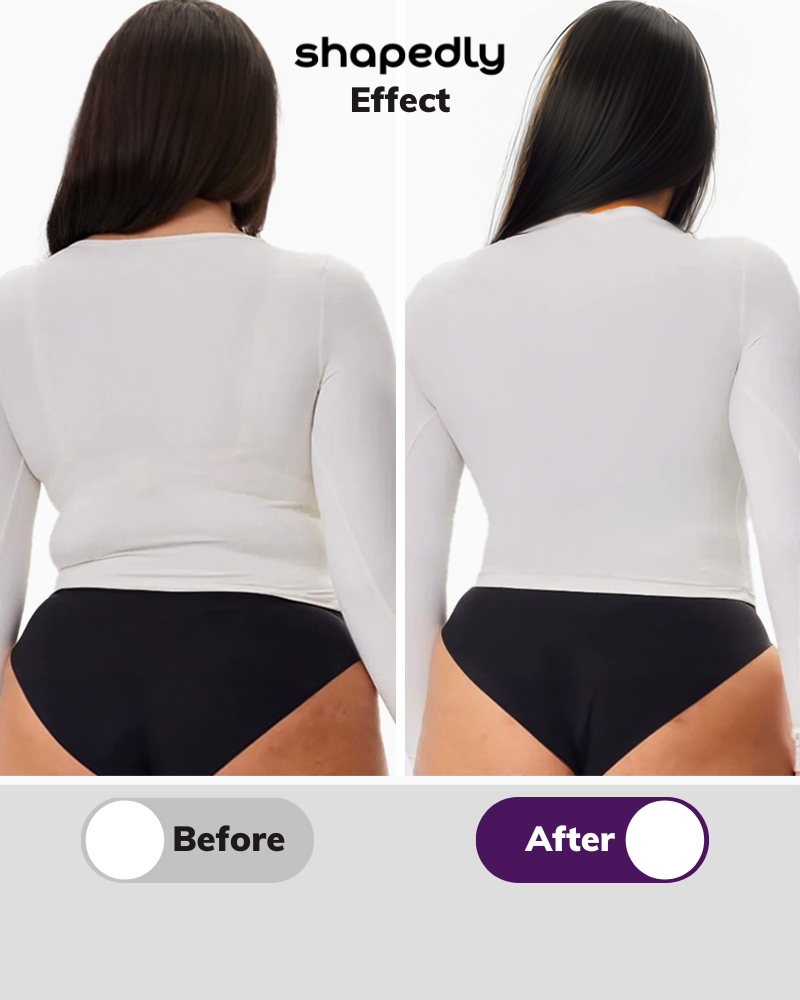 Pre-formed KPV shaping bra with smooth back™
