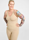 Shaping Selank Top with Wide Straps